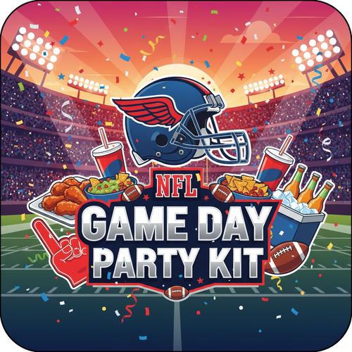 NFL Game Day Party Kit digital product cover